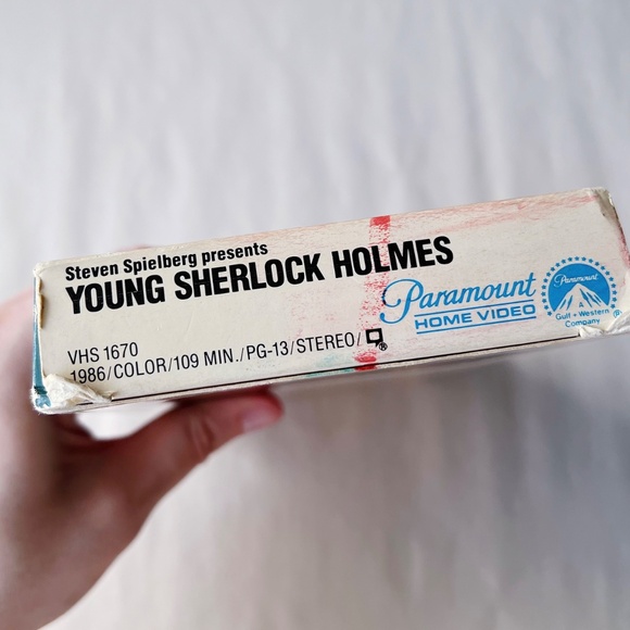 Young Sherlock Holmes VHS - Tested - Picture 4 of 6